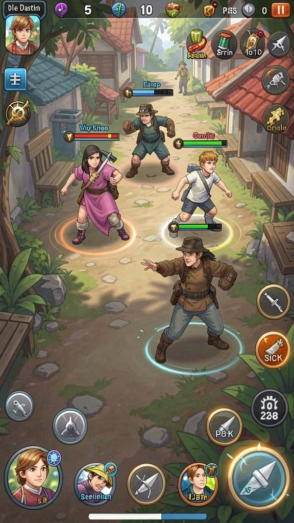 jaya89 - Karakter-karakter unik dengan desain yang menarik.