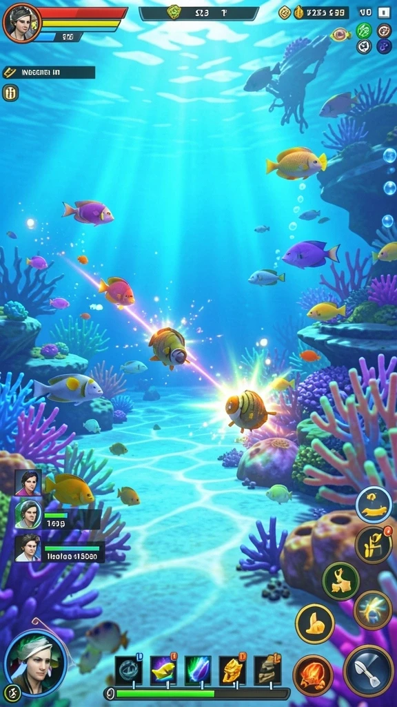 megafafa - Fitur multiplayer memungkinkan Anda bersaing dengan pemain lain.